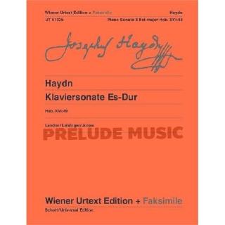 (โค้ดINCSM2Lลด70฿) Haydn Piano Sonata - Eb major for piano Hob. XVI:49