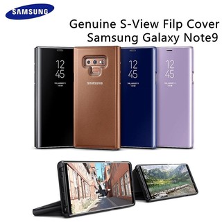 Original เคสสำหรับเคสมือถือสําหรับ Samsung Galaxy Note 9 S -View Ef-Zn960 Clear View Standing Leather Flip Cover