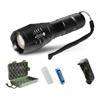 UNITBOMB T6 Boxset ไฟฉาย LED Zoomable Flashlight รุ่น T6 BoxSet