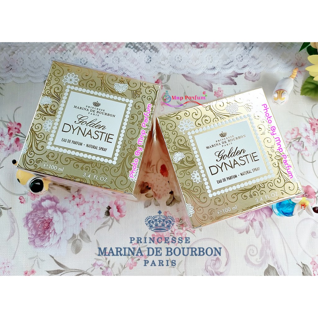 Princesse Marina De Bourbon Golden Dynastie Eau De Parfum 100 ml. ( กล่องซีล ).