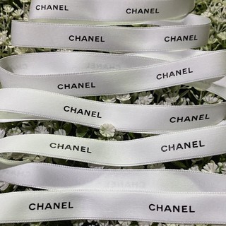 ริบบิ้น chanel หน้ากว้าง 1.5 ซม แท้ พร้อมส่ง