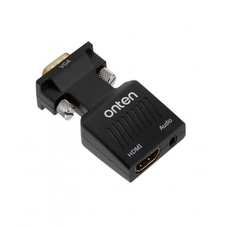 ตัวแปลงสัญญาณ ONTEN (OTN-7557) เอชดีเอ็มไอ to VGA Video Adapter)