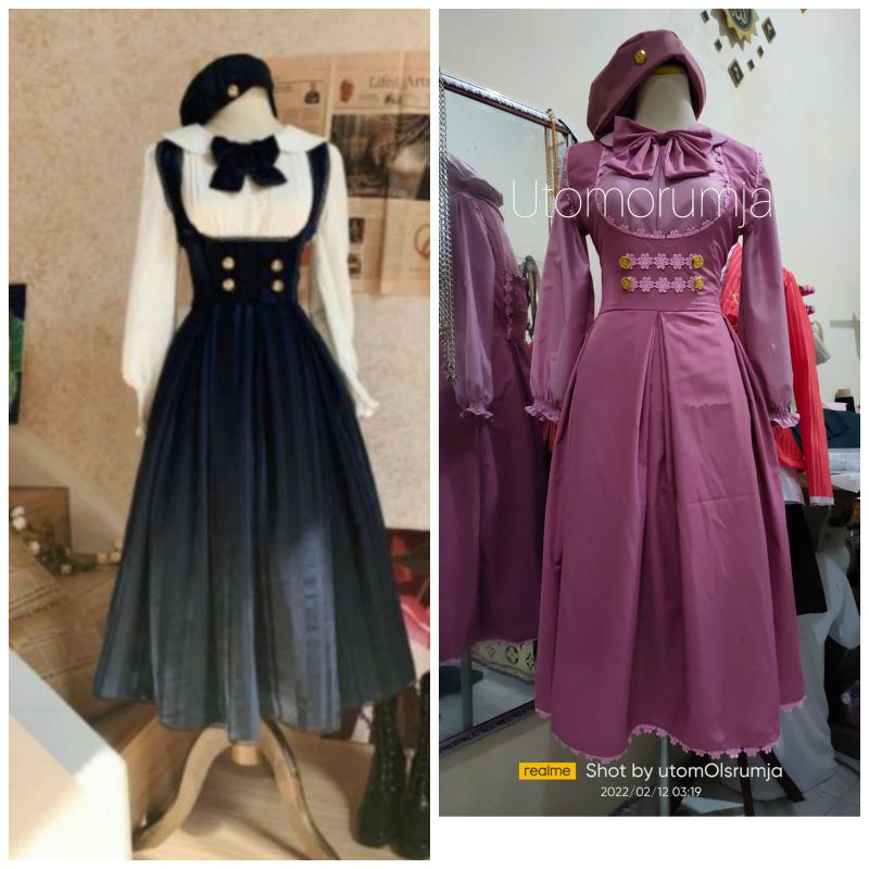 ชุดเดรส Utomorumja noni veera ขอสีได้