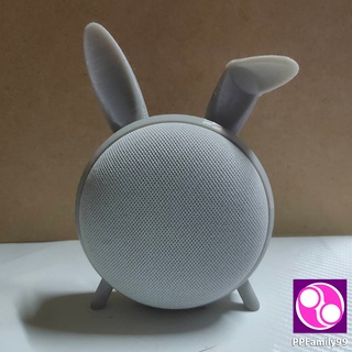 ขาตั้ง Google Nest Mini Stand , Case | Google Home Mini Stand , Case (Gen1, Gen2) รูปทรงหูกระต่าย - สีเทา - สีขาว - สีดำ