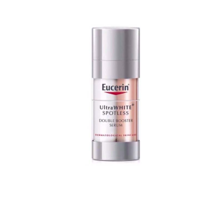 Eucerin Ultrawhite+ Spotless Double Booster Serum 30ml/Anti -Pigment (แพคเกจยุโรป) ลดจุดด่างดำ กระ ฝ้าแดด ผิวหมองคล้ำ