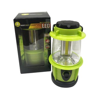 ไฟ LED CAMPING ไฟหลอดไฟพกพา ไฟตั้งแคมป์ หลอดไฟฉุกเฉิน LIGHT 3W DAYLIGHT สีเขียว LED CAMPING LIGHT RIN 3W DAYLIGHT GREEN