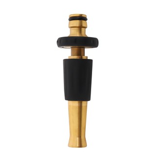 Water gun BRASS WATERING NOZZLE WITH RUBBER COVER SPRING NB-AZ-4B Watering equipment Garden decoration accessories ปืนฉี