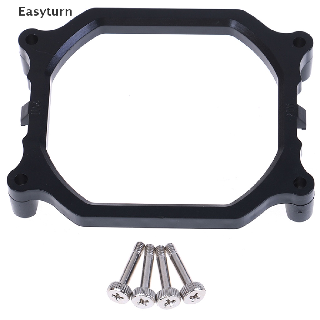 Easyturn Rectangular CPU Cooler Fan Bracket Heatsink Holder Base For 2011 Socket CPU TH #8