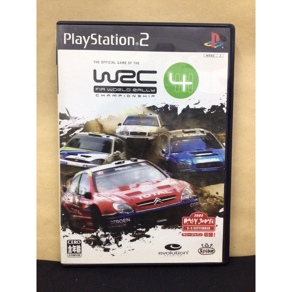 แผ่นแท้ [PS2] WRC 4 - FIA World Rally Championship (Japan) (SLPM-65975 | 66334)