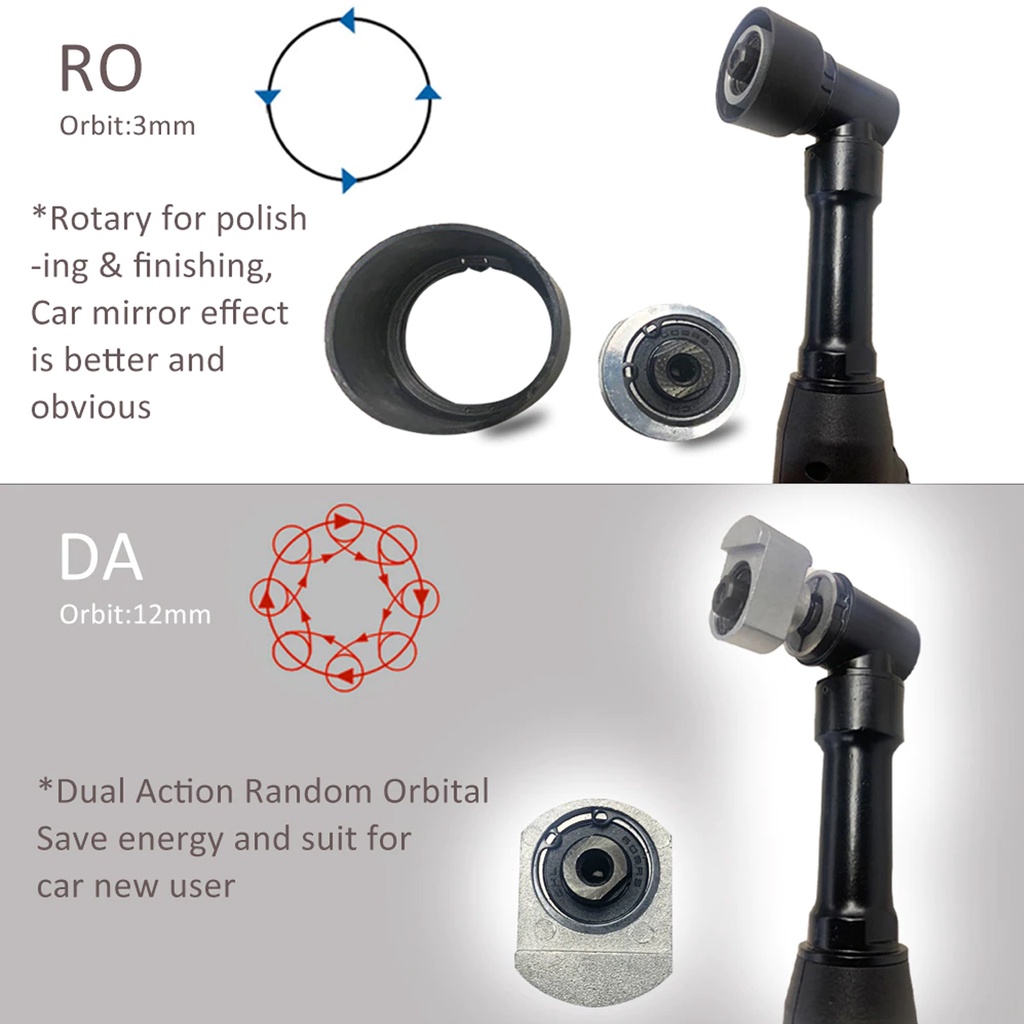 ไร ้ สาย Mini Car Polisher RO/DA Micro ไร ้ สาย Scratches Killer เครื ่ องขัดรถยนต ์ 2 แบตเตอรี ่ สําหรับขัด 12V - รูปที่ 4