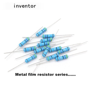 ฟิล์มโลหะต้านทาน 1% 1/4W 1/2W 1W 5.1K 5.6K 6.2K 6.8K 7.5K 8.2K 9.1K Ohm 100 ชิ้น