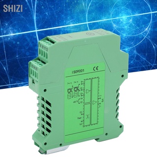 ShiZi อุปกรณ์เมาท์ขาตั้งส่งสัญญาณแรงดันไฟฟ้า Dc Signal Isolator 1 In Out