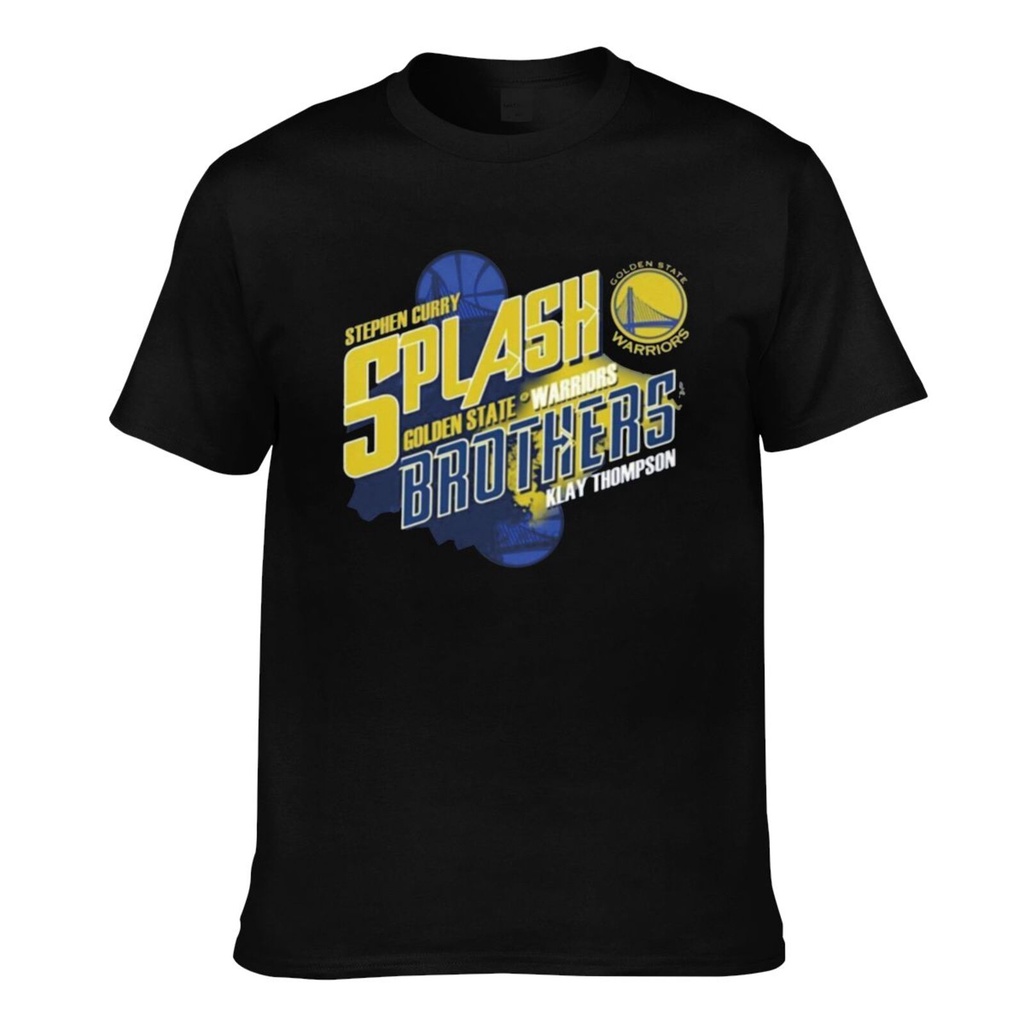 ผู้ชาย Tshrit Steph Curry Klay Thompson Splash Brothers Vintage ใหม่ล่าสุด Tees