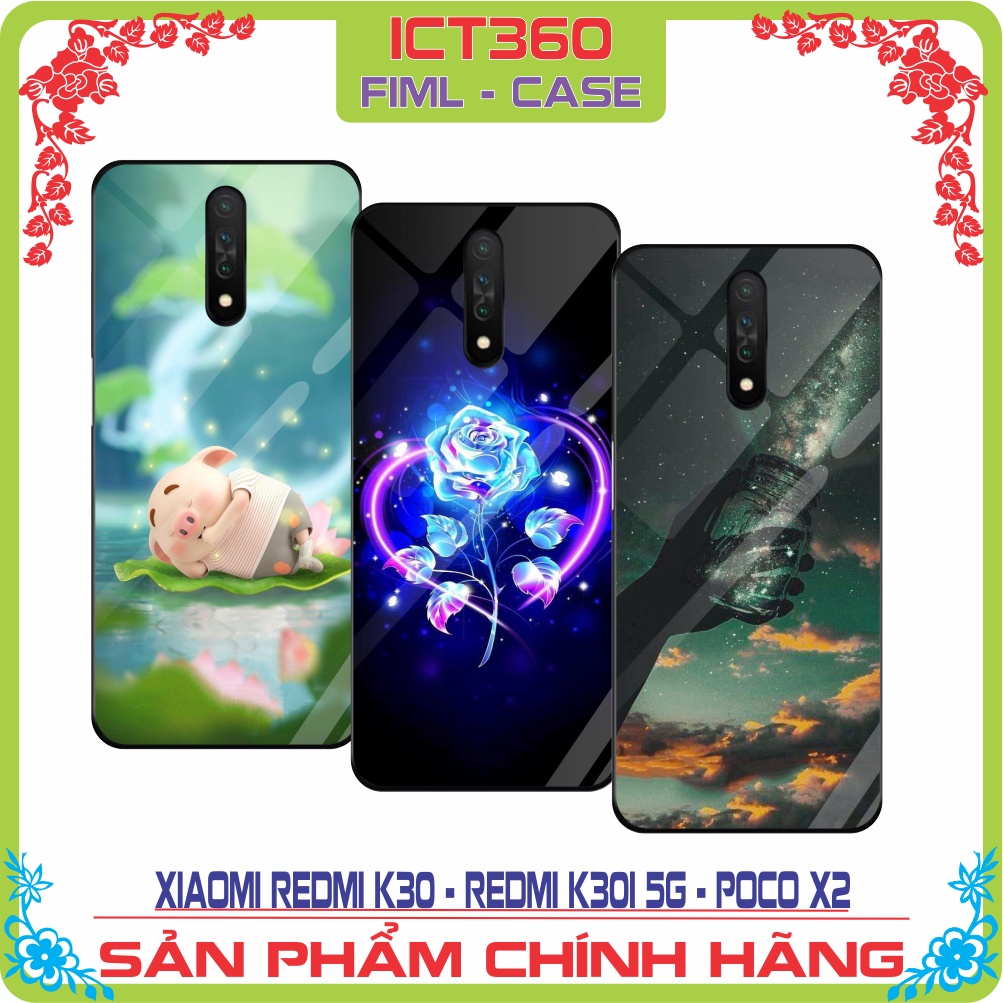 เคสกระจก Xiaomi Redmi K30 / Redmi K30i 5G / Poco X2 - งานพิมพ์ภาพถ่ายวางจําหน่ายแล้วขอ