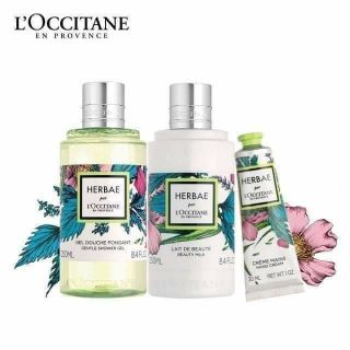 L’Occitane en Provence Herbae Kit 
พร้อมส่งเซตอาบน้ำใหม่ เซตของขวัญ ที่คนรับได้แล้วต้องดีใจแน่นอนค่ะ 
พร้อมส่ง 690.-