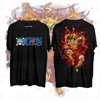 One Piece อะนิเมะเสื้อลูฟี่ออกแบบศิลปินถนนกีฬาคอกลมอินเทรนด์ fl%