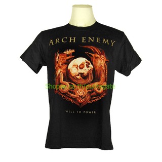 เสื้อวง Arch Enemy เสื้อไซส์ยุโรป อาร์ช เอเนมี่ PTA1681 เสื้อยืดแฟชั่นวงดนตรี