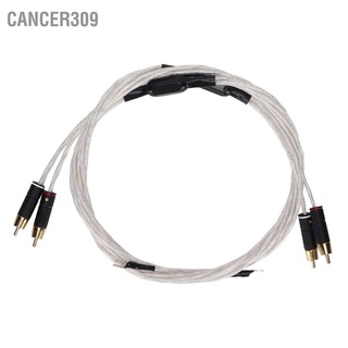 Cancer309 Xangsane Xs‐0608 สายเคเบิ้ล Rca Lp 2Rca ตัวผู้ เป็น ตัวเมีย สําหรับเครื่องเสียงออดิโอไฟล์