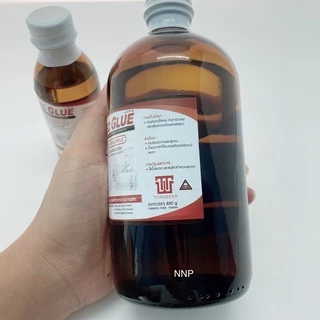 Aec glue น้ำยาเชื่อมอะคริลิคชนิดไร้คราบขาว น้ำยาเชื่อมกรอบพระขนาด 110/480g