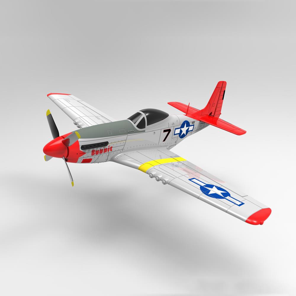 【Original】Volantex RC 768-1 Mustang P51D 750mm Wingspan EPO Warbird RC Airplane RTF_KUDUER DVWQ