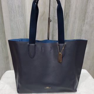 New coach สีNavy หนังแท้ทั้งใบ