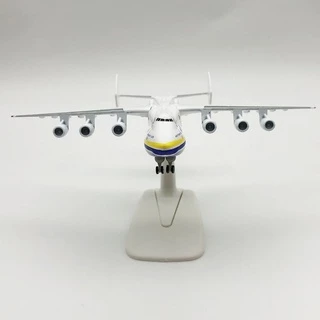 สินค้ามาใหม่ [20 CM] Antonov Airlines AN-225 Mriya . ทำด้วยเหล็ก มีล้อ สวย งานคุณภาพ Scale 1:400 สายการบินขนส่งสินค้า