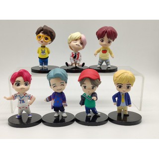 (พร้อมส่ง)​ BTS VINYL MINI Figures ฟิกเกอร์​ ตุ๊กตา​ บังทัน​ BTS​ popupครบ7ตัว 1ชุด