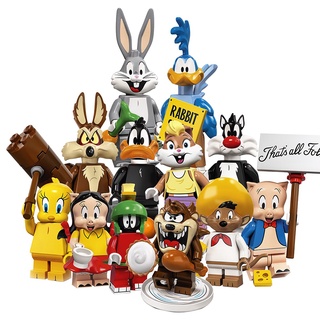 ใหม่ Bugs Bunny Minifigures บล็อคตัวต่อของเล่นสําหรับเด็ก