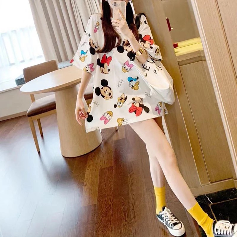 LHSunshine Mini Dress ผ้าดี ทรงปล่อย ใส่สบาย