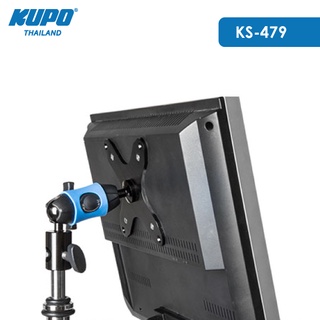 KUPO KS-479 Super Knuckle with Monitor Mount Kit ข้อต่ออเนกประสงค์ สำหรับเชื่อมต่อ Monitor บน light-stand