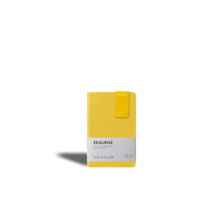 ZEQUENZ The Color A6- "Mustard" สมุดโน๊ต Zequenz สีเหลือง ขนาด A6-