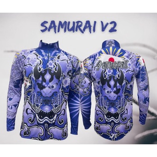 JK Thailand เสื้อตกปลา SAMURAI V2 ป้องกันรังสี UV 80% แห้งเร็ว