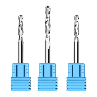 Vsharp ดอกกัดมิลลิ่งทังสเตนคาร์ไบด์ CNC เส้นผ่าศูนย์กลาง 2 ฟลุต 3.175 มม. 4 มม. 6 มม. 8 มม. สําหรับงานไม้ MDF