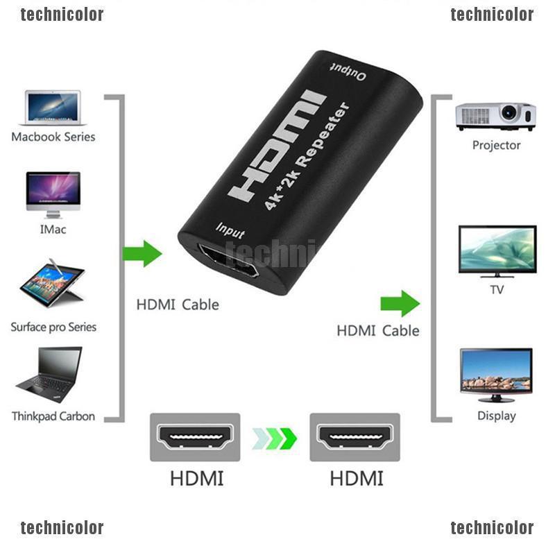 4 k 2 k 3 d hdmi อุปกรณ์ขยายสัญญาณเชื่อมต่อสายเคเบิ้ล