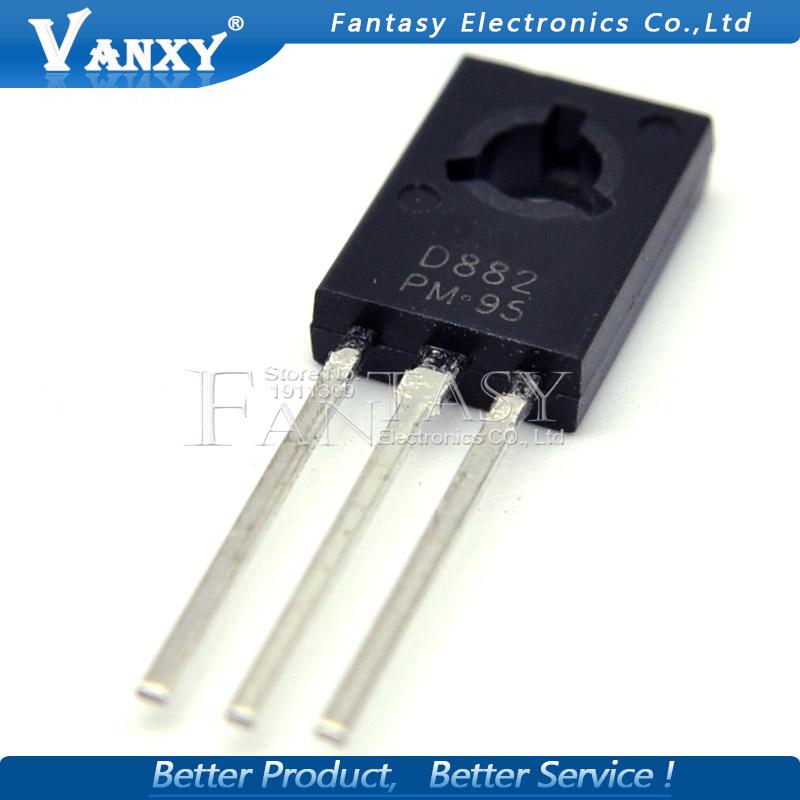 2sd 882-126 d 882 to 126 ic ใหม่และ original จํานวน 100 ชิ้น