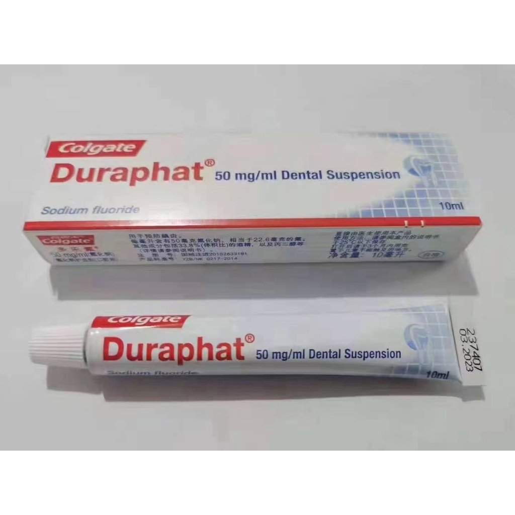 USA Colgate Duraphat Sodium fluoride 10ml dental materials Tj1k