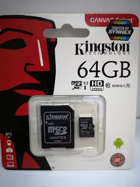 32GB-256GB Kingston เมมโมรี่การ์ดคิงส์ตัน​ CLASS10ของแท้100% micro SD card กล้องติดรถ เมมกล้องวงจรปิด thumbnail 3