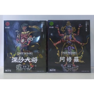 Revoltech Takeya KT017 Jinja Daishou KT025 Ashura KT023 Kongoyasha Myoo