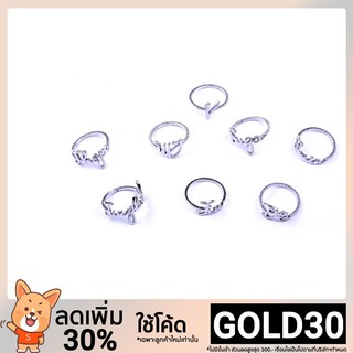 ใช้โค้ดGold 30 30 % Bestprice 1920 แหวนเหล็กไทเทเนียม Members Nameแหวน