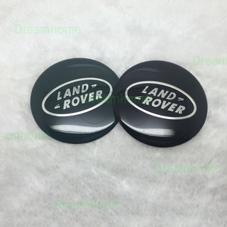 สติกเกอร์โลโก้อลูมิเนียมอัลลอยด์ 65 มม. สําหรับติดตกแต่งล้อรถยนต์ Land Rover 4 ชิ้น