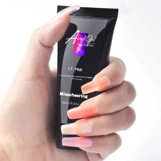โพลีเจล Polygel ต่อเล็บ ขนาด 30ml. มีหลายสีให้เลือก Acryl Gel เจลต่อเล็บ