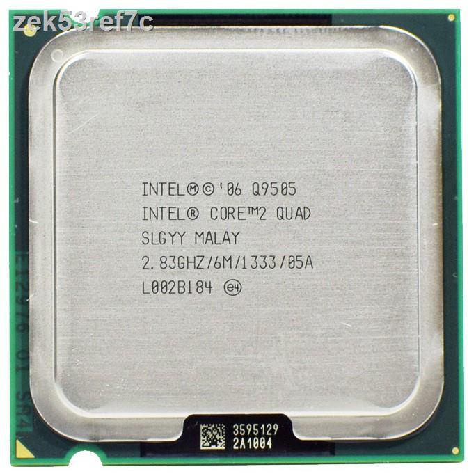 ▫▣◈Intel Quad Core Core 2 Q9505 Q9400 Q8300 Q9650 Q9550 Q9500 Q9300 Q8400 Q8200 Q6700 Q6600 Q9450  775 PIN support G41 P #0