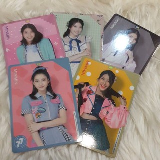 แยกใบ bnk48 premium card collection Minmin Normal