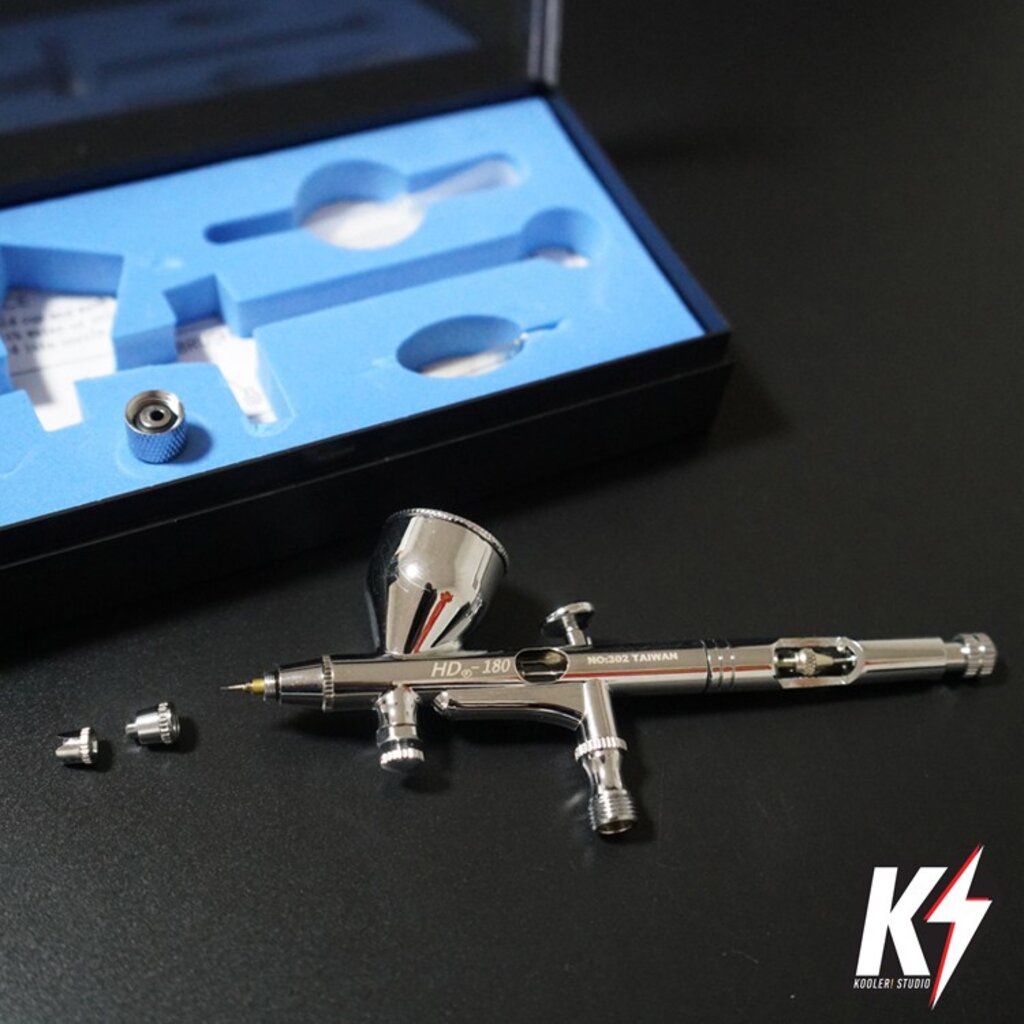 Airbrush แอร์บรัช HD-180 ระบบ Double action ( 0.2 mm ) รูปที่ 5