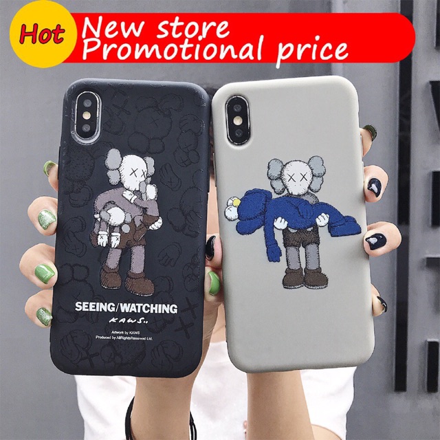 เคส Iphone11 พร้อมส่งจากกรุงเทพ เคสลาย Kaws X Sasame Street