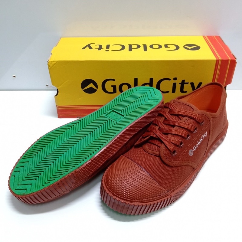 #รองเท้าผ้าใบGOLDCITYรุ่น205Sรองเท้านักเรียนชายและหญิงสินค้าพร้อมส่ง