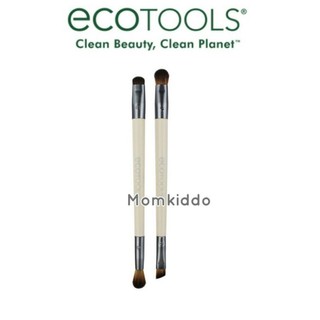 ของแท้100% แปรงแต่งตา EcoTools, Eye Enhancing Duo Set, 4 Brush Heads/Ultimate Shade Duo