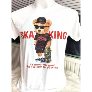 ⚡️ พร้อมส่ง⚡️เสื้อทีเชิร์ตเสื้อยืดคอกลมแฟชั่น