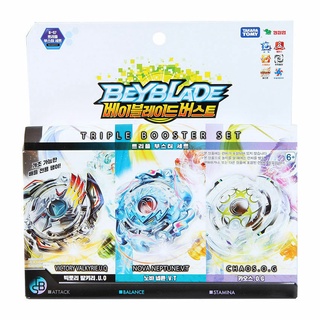 Takara Tomy Beyblade Burst Triple Booster Set B-57 Top Spinning Game NV