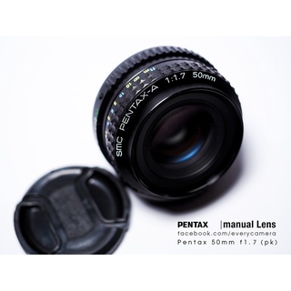 Pentax 50mm f1.7 pk mount